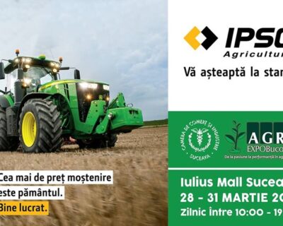 IPSO AGRICULTURĂ PARTICIPĂ LA AGRO EXPO BUCOVINA