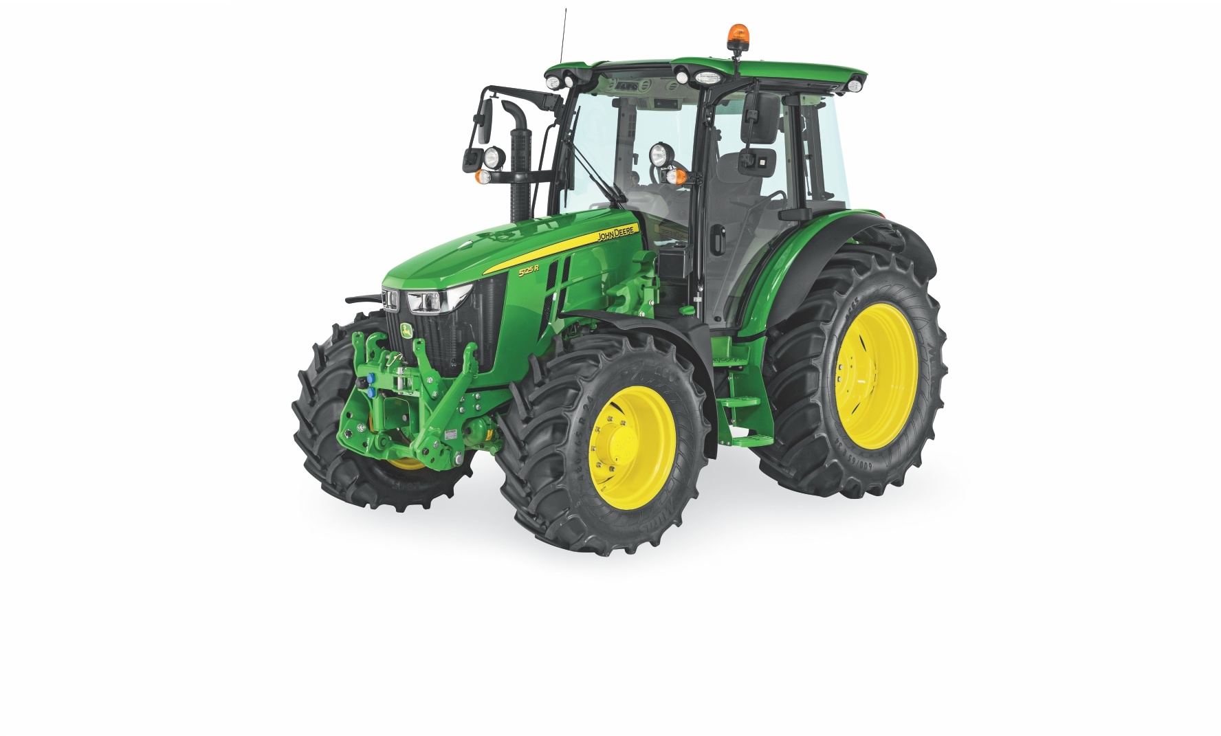 Performanțe îmbunătățite și un design compact
Design-ul compact a evoluat. Debordând de putere și cu numeroase opțiuni care asigură versatilitatea și confortul, noul 5R este singurul din clasa sa. Este un tractor multifuncțional si este tot ceea ce v-ați dorit vreodată.

În sfârsit există un tractor ușor și agil care vă permite să efectuați operațiuni cu încărcături mari – atât în față cât și în spate. Construit pentru versatilitate maximă, Tractorul 5R poate fi cu ușurință echipat cu încărcător frontal Seria R, și vă oferă aceleași performanțe excelente pe șosea și pe câmp. Acest tractor este cât se poate de potrivit pentru afacerea dvs.: performanțe remarcabile în condiții de consum redus de combustibil, confortabil și ușor de utilizat pentru finalizarea oricăror activități – mai multe, mai rapid, mai bine.