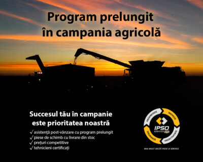 Program prelungit in campania agricola