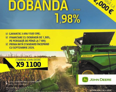 Super Oferta! Combina JOHN DEERE X9 1100