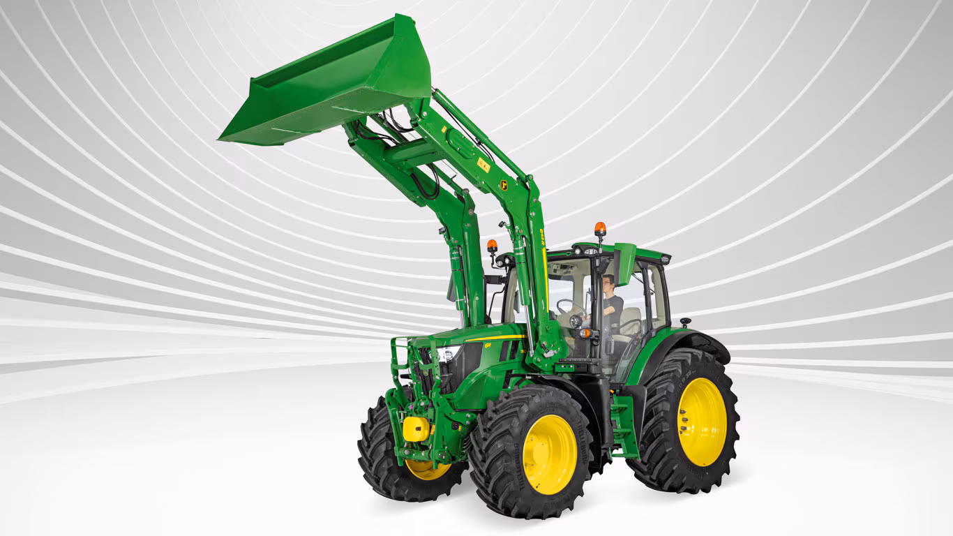 Tractoare John Deere seria 6R disponibile prin IPSO