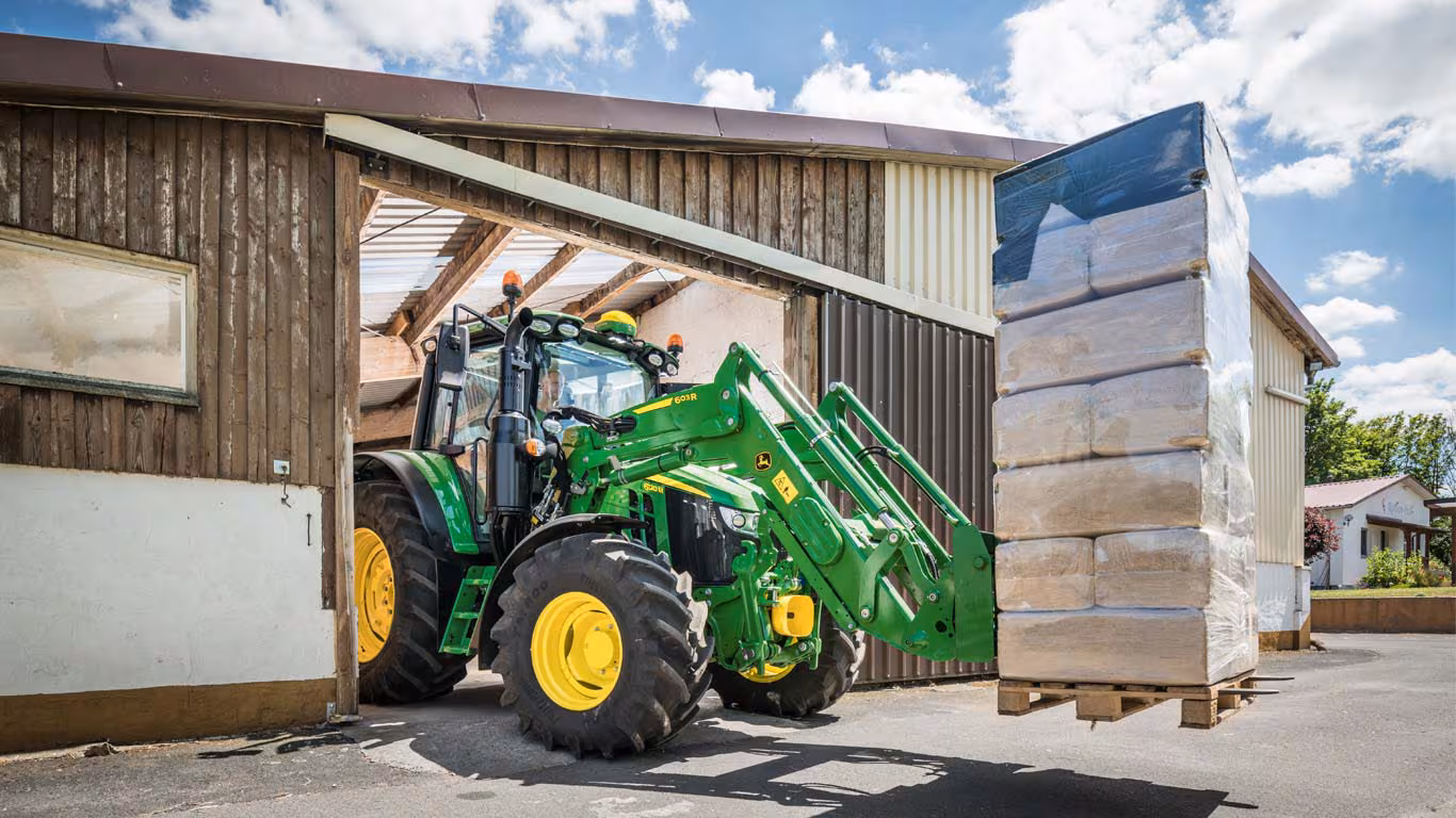 Incarcatoare frontale John Deere reglare la orizontală Ipso